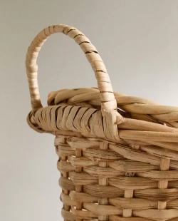 ZARA HOME ПОДВЕСНАЯ КОРЗИНА, СВЕТЛО-БЕЖЕВЫЙ