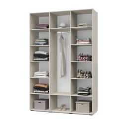 Шкаф трехстворчатый Стоун С35 (1 штанга) ЛДСП, МОДЕРИУМ, г. Ижевск