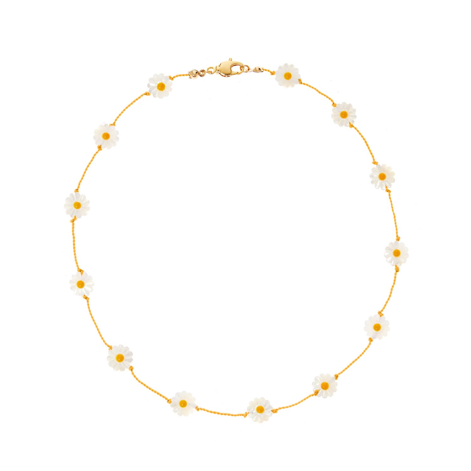 Колье Daisy Field Necklace – Yellow