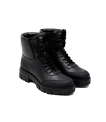 Кожаные ботильоны axel lacepaddedb-n HUGO - черный(50480979)