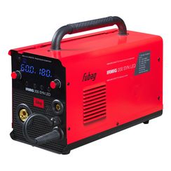 FUBAG Сварочный инверторный полуавтомат IRMIG 200 SYN LED с горелкой 250 А в комплекте