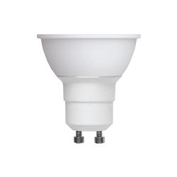 LED-JCDR-7W-3000K-GU10-FR-SLS Лампа светодиодная. Форма JCDR. матовая. Теплый белый свет 3000K. ТМ Volpe