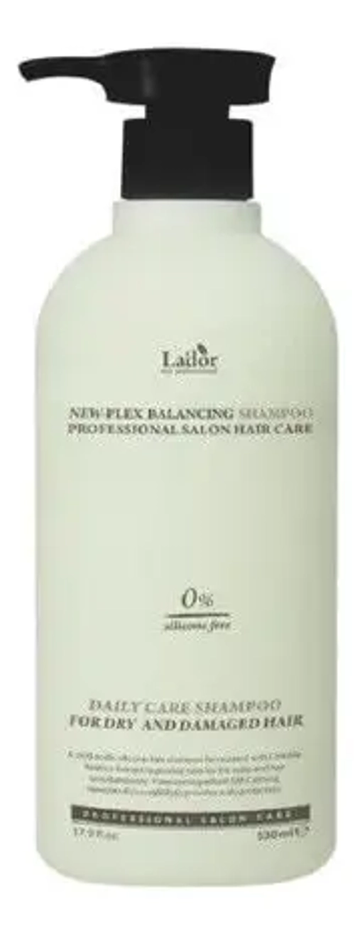 La'dor Мягкий бессиликоновый шампунь с успокаивающим эффектом - NEWPLEX BALANCING SHAMPOO ,530 мл