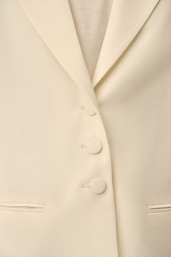 Жакет с ришелье ((Romantic CEO)), молочный