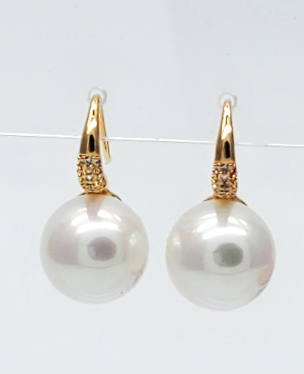 91001127 Серьги SELENA PEARLS
