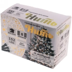 Гирлянда для дома 13м 152 лампы LED зеленый.пров.,8 реж, IP-20, Белый (возможность соединения)