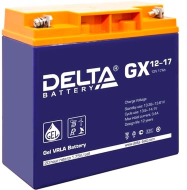 Аккумуляторы Delta GX 12-17 - фото 1