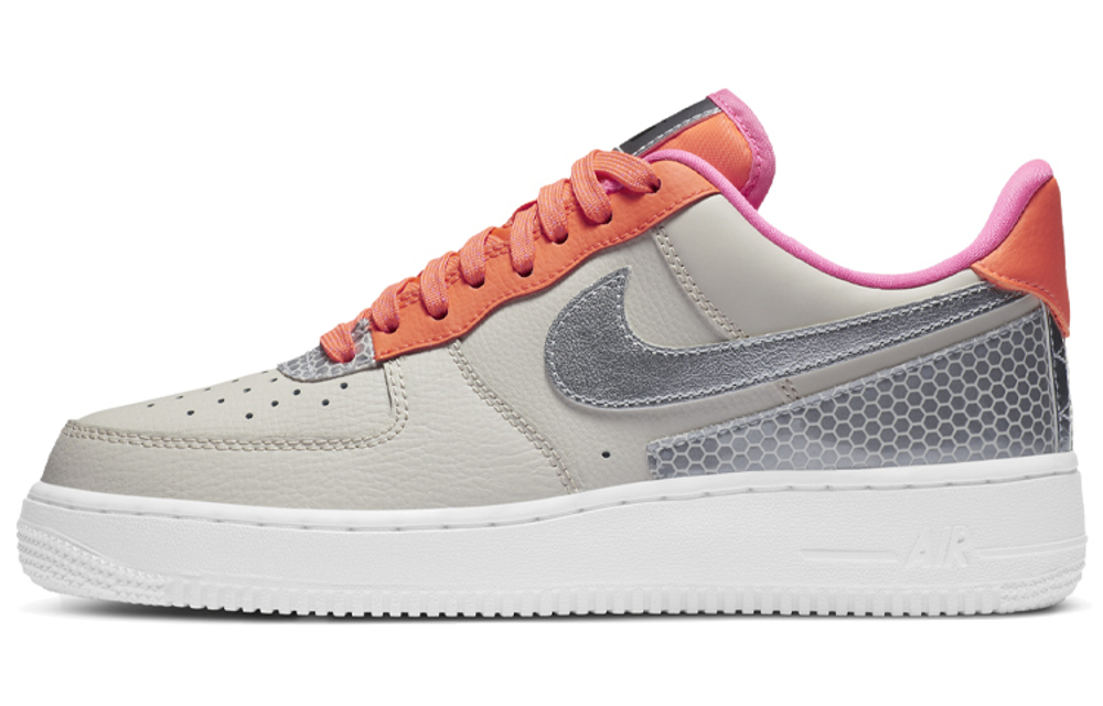 Кроссовки Nike Air Force 1 Low Se "Metallic Silver" (Женская размерная сетка)