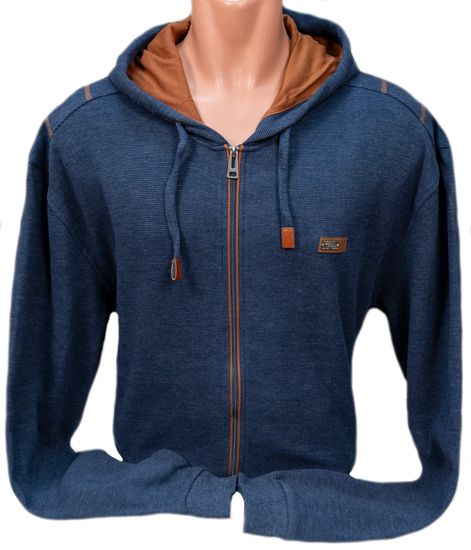 p-p 56-62. Джемпер ZINZOLIN BOGATTO (Турция) на разъемном замке и с капюшоном. BATAL