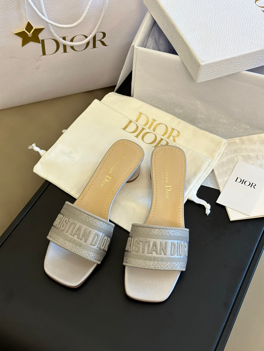 Christian Dior Dway Heeled Slide