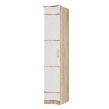 Пенал САКУРА дуб сонома/белый (400*2216*610) /1/