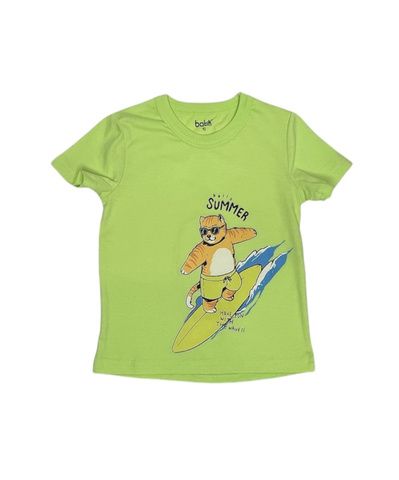 031_БК24 Футболка кор.рукав д/м, лайм