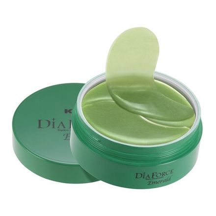 Гидрогелевые патчи Kims Dia Force Emerald Hydro-Gel Eye Patch (60 шт. в баночке, размер S)