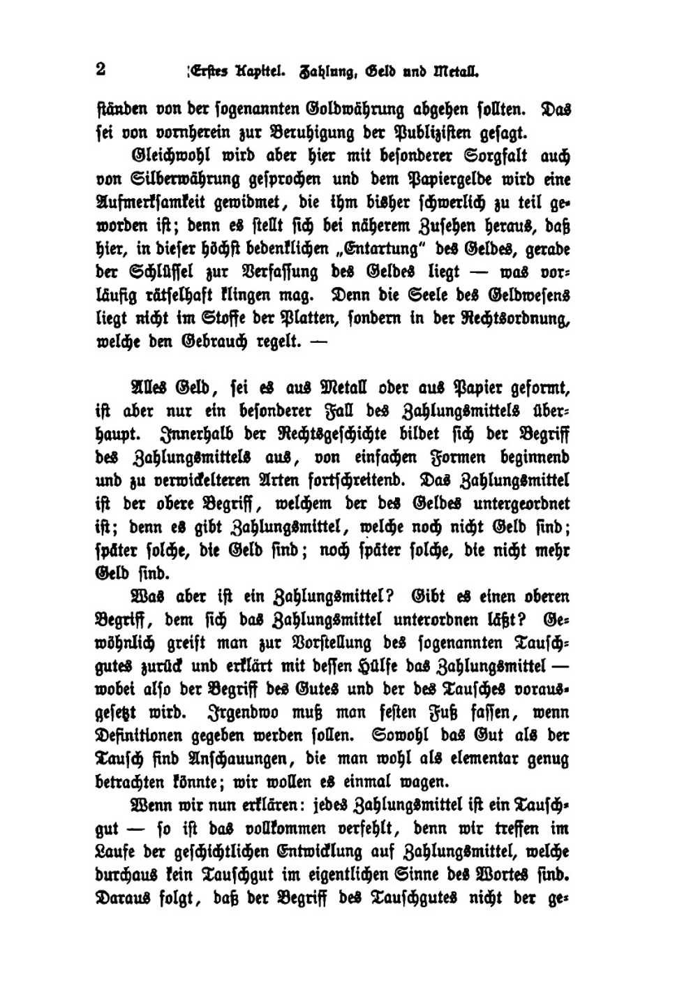 Staatliche Theorie Des Geldes | G.F. Knapp