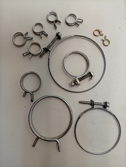 FE925N кт21 Крепеж, хомуты для стиральной машины Electrolux б/у