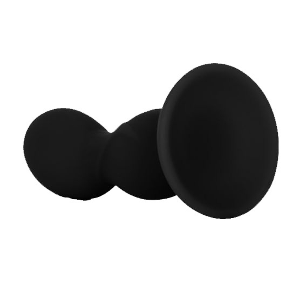 Черный анальный стимулятор 10,75см California Exotic Novelties Silicone Back End Play SE-0416-03-2