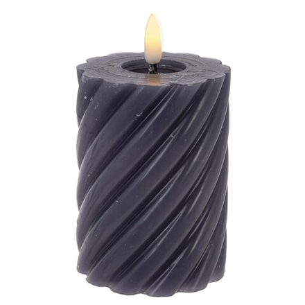 GAEM Изделие декоративное "Свеча" (подсветка, 2xААА н/п), D 7.5 см, L7,5 W7,5 H12 см