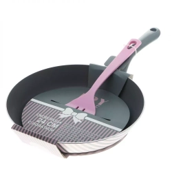 Сковорода классическая 24см с лопаткой Kitchen Star