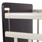 Кровать детская "Топотушки" 120*60 "ВАЛЕРИЯ" (арт.73) (венге/слоновая кость)