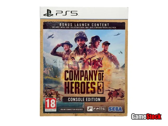 PS5 Company of Heroes 3: Console Launch Edition (Б/У, Английская версия, PPSA-03261)