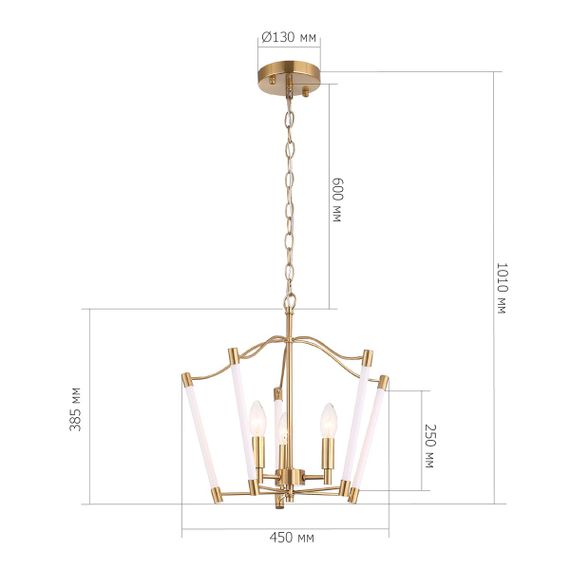 Подвесная люстра ST Luce Regalia SL1406.303.03
