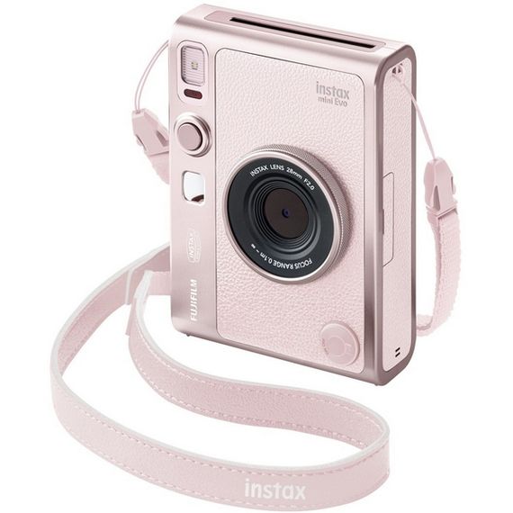 Фотоаппарат мгновенной печати Fujifilm Instax mini Evo Pink (Розовый)