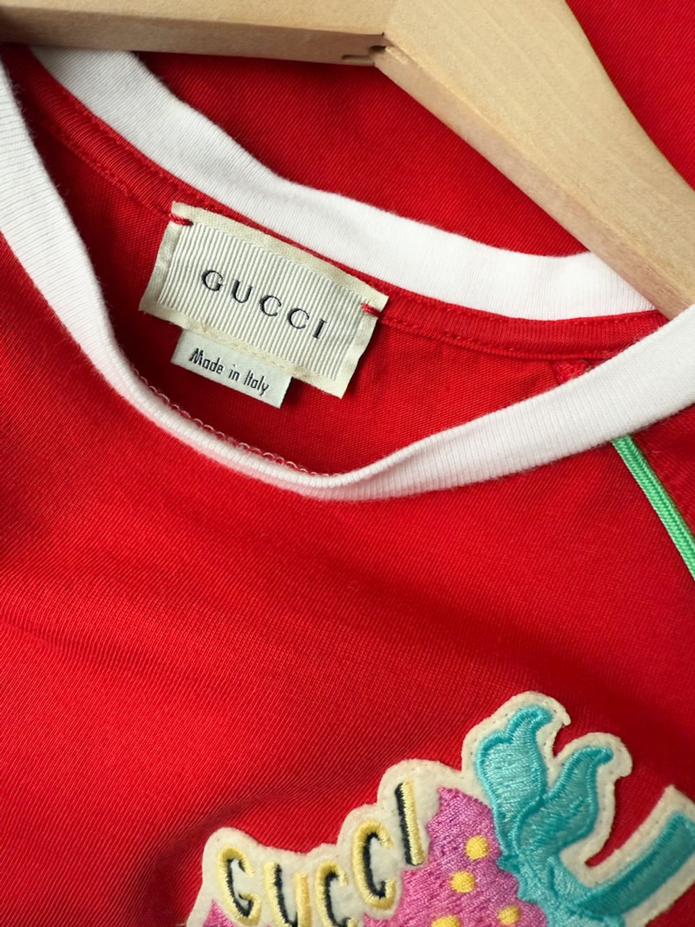 Хлопковая футболка Gucci, 110