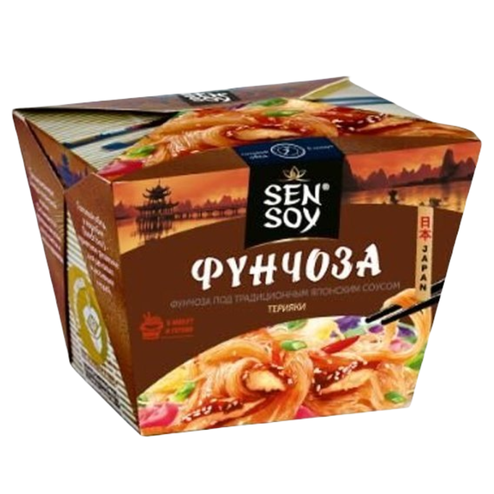 Фунчоза "Сен Сой" терияки 125г