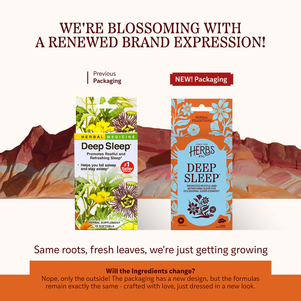 Herbs Etc., Deep Sleep®, 10 капсул