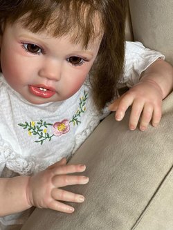 Кукла Реборн мягконабивная 60см в пакете (FA-522)