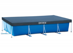 Тент для каркасного бассейна Rectangular Frame Pools 450x220 см (Intex 28039)