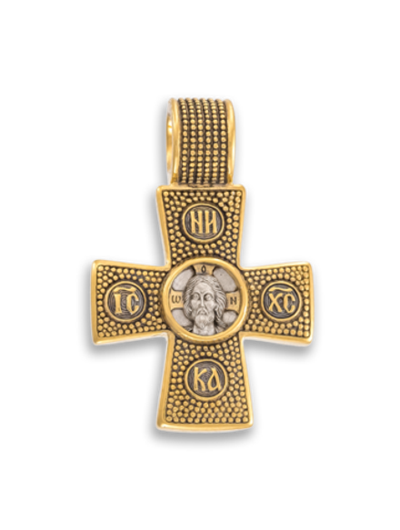 Крест "СПАС НЕРУКОТВОРНЫЙ. ОРАНТА"