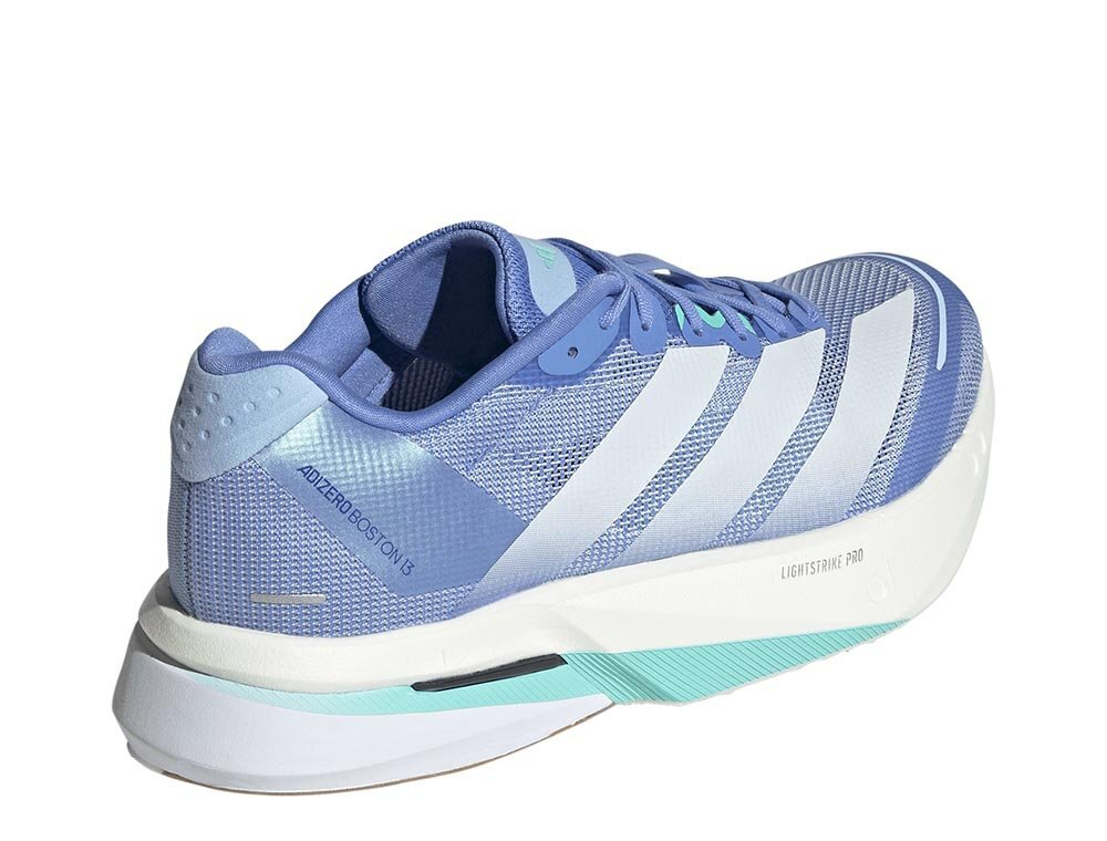 Кроссовки для бега женские adidas Adizero Boston 13 W Синий и Белый