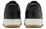 Кроссовки Nike Air Force 1 Black Ostrich (Женская размерная сетка)