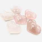 Сердце розовый кварц, 1 шт (55-65 гр)