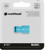 Адаптер для шлангов с наружной резьбой 1/2", "BASIC"---