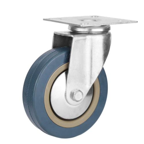 Колесо поворотное d-75мм крепл. платформа без стопора KL- 336