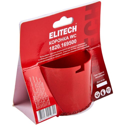 Коронка кольцевая ELITECH WC 83мм   1820.169500