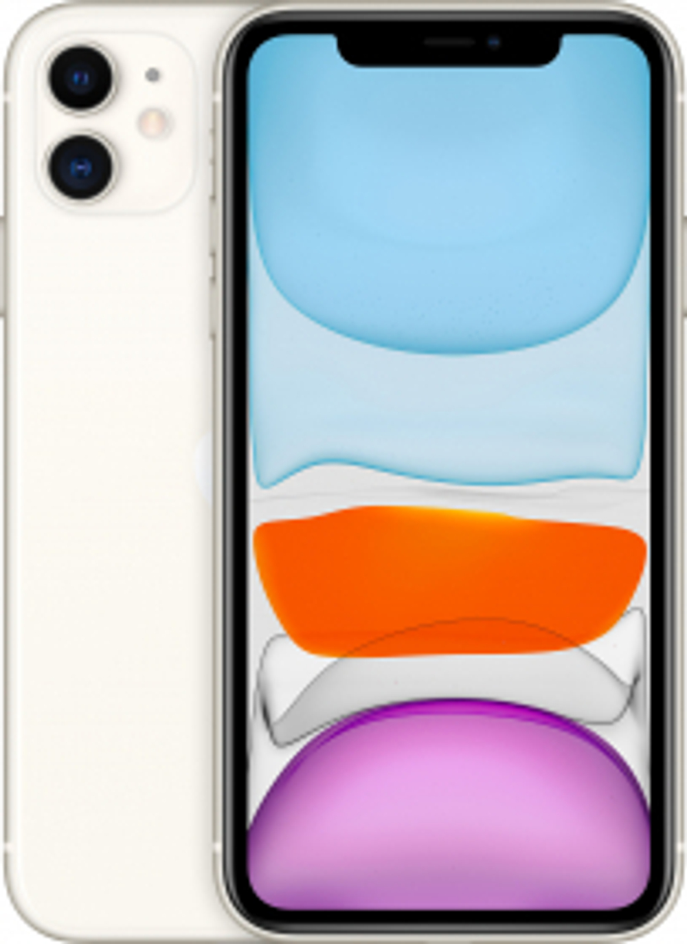 Apple iPhone 11, 64 ГБ, белый (новая комплектация)