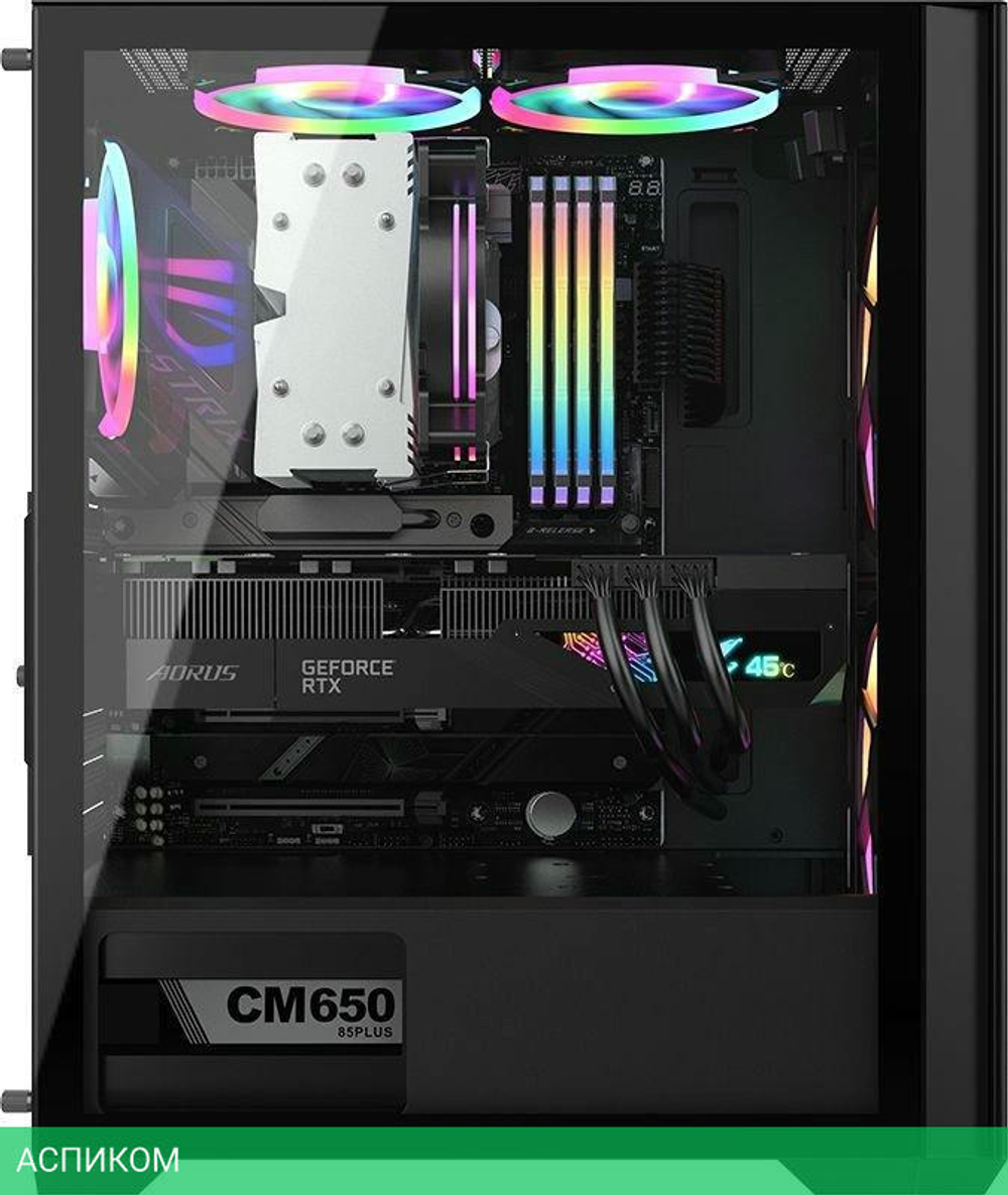 Корпус Formula V Line Air Power G5 Duo черный без БП