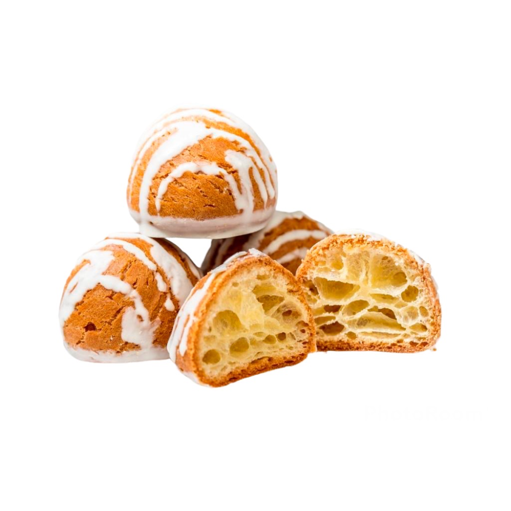 Печенье Печкис в белой глазури (Панченко) (4171)