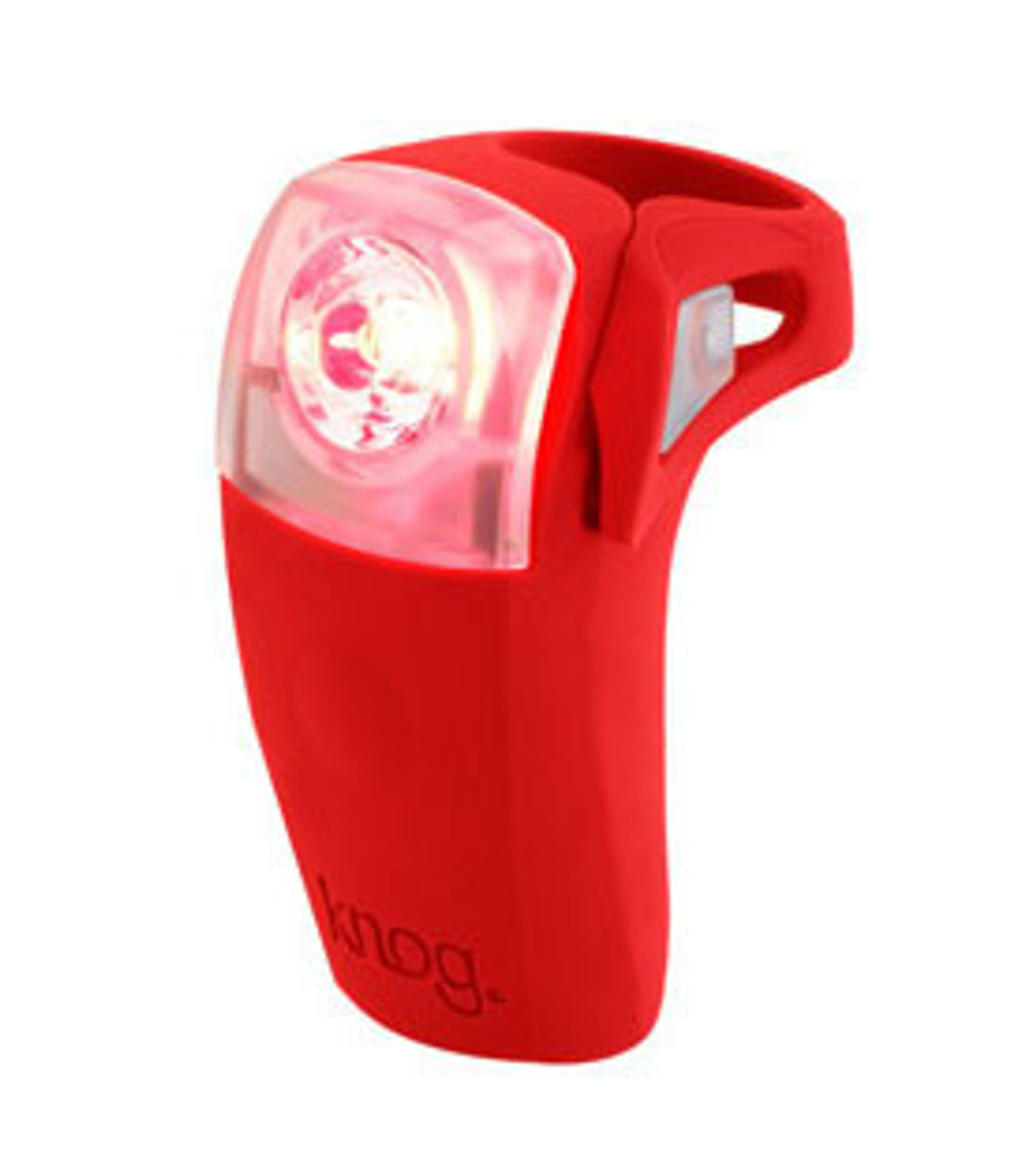 Велофонарь задний Knog Boomer Red LED rear  красный