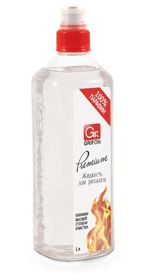 ЖИДКОСТЬ ДЛЯ РОЗЖИГА GRIFON PREMIUM ЖИДКИЙ ПАРАФИН 1000МЛ 650-035