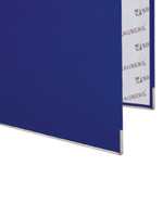 Папка-регистратор, покрытие пластик, 75 мм, ПРОЧНАЯ, с уголком, BRAUBERG, синяя