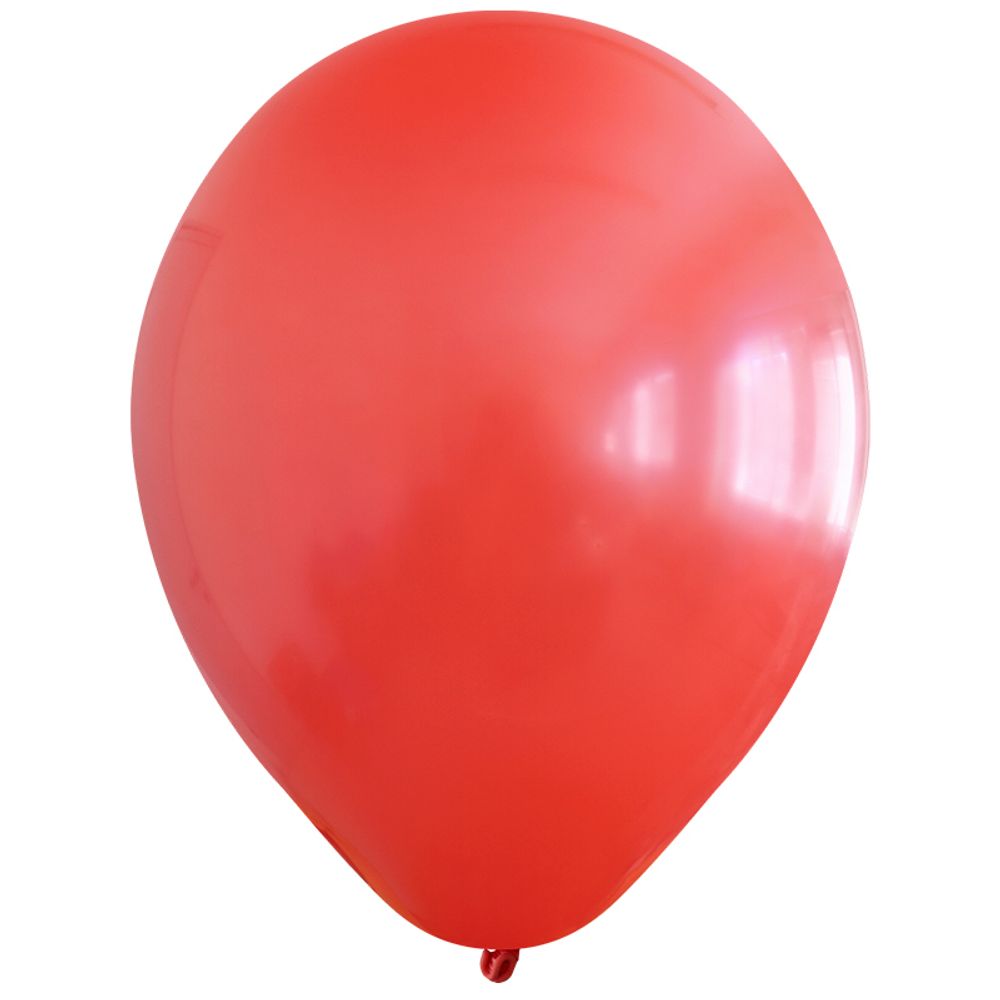 Шар (12"/30 см) Красный, Пастель 50 шт.