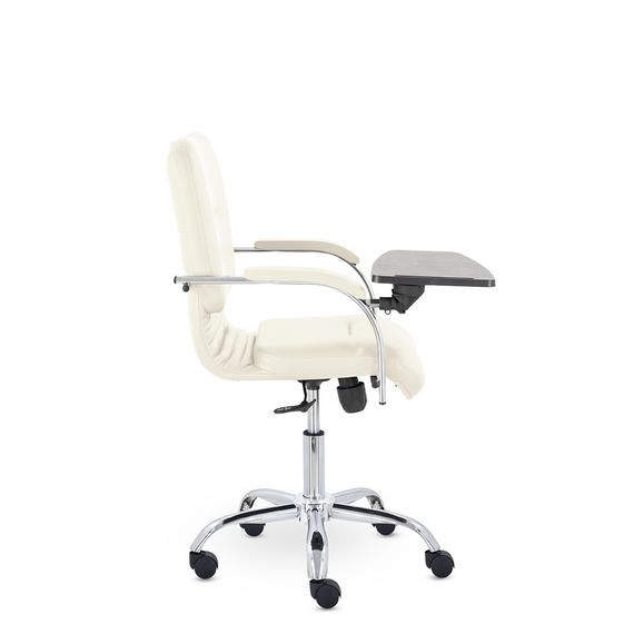 Кресло Самба Люкс GTP TG СН soft S-0427 (слоновая кость) со столиком