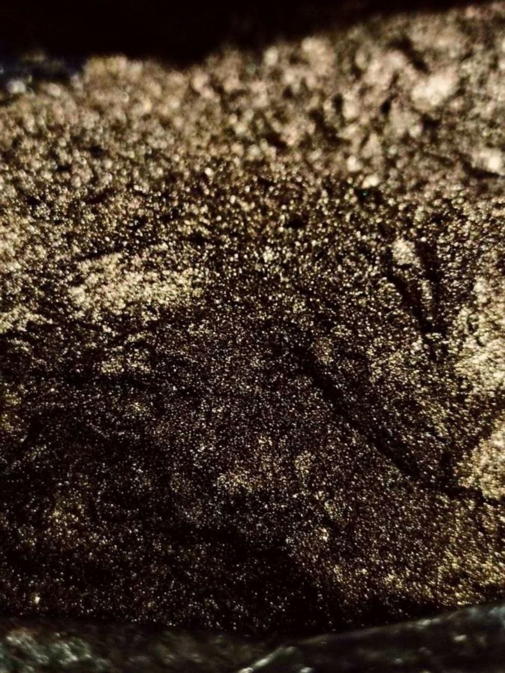 Премиум 8982 Тёмный орех мерцающий - перламутровый сухой краситель