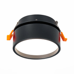 ST651.448.14 Встраиваемый поворотный светильник Черный LED 1*14W 4000K 1 100Lm Ra&gt;90 120° IP20 D105xH68 170-240VV Встраиваемые светильники