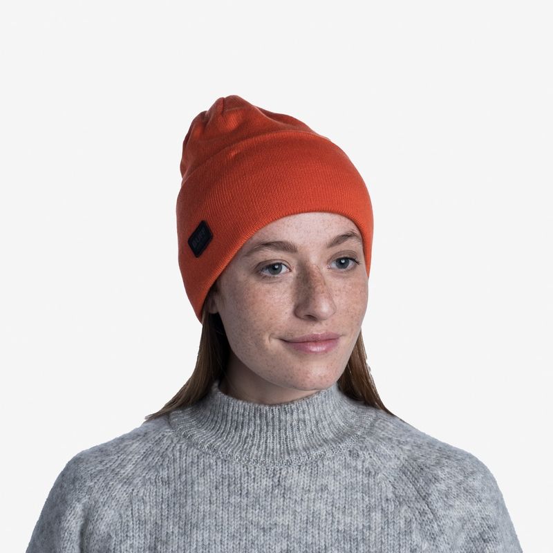 Вязаная шапка Buff Hat Knitted Niels Tangerine Фото 5