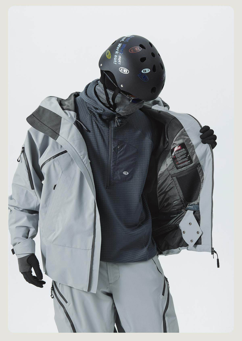 Куртка Nothomme Blue Professional Snowboard Jacket with RECCO®